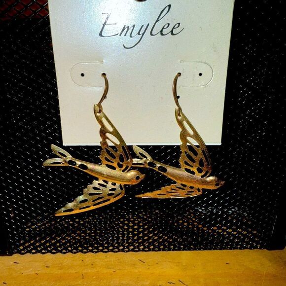 EMLEE BRAND WOMENS BIRD EARRINGS - Picture 1 of 3